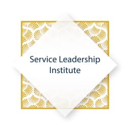 Service Leadership Institute text with logo